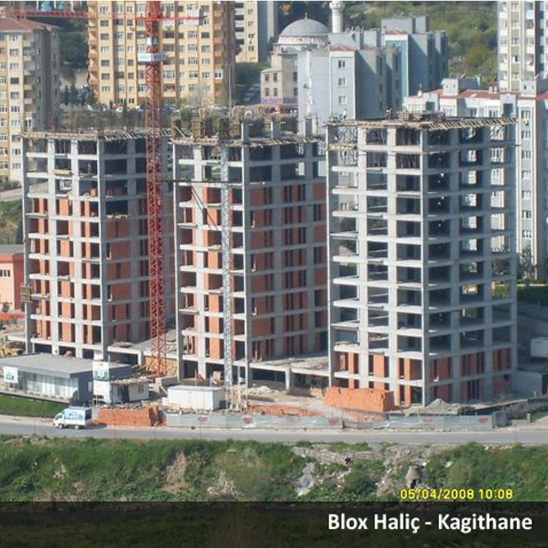 RESIDENTIAL LUXURY APARTMENT BUILDINGS, Blox Halic, Kağıthane İSTANBUL